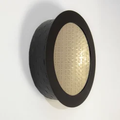 Celato 40 Specchio nero rotondo