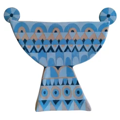 Centro tavola grande Mediterranea azzurro #1