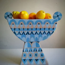 Centro tavola grande Mediterranea azzurro #1