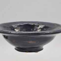 Centrotavola blu e nero