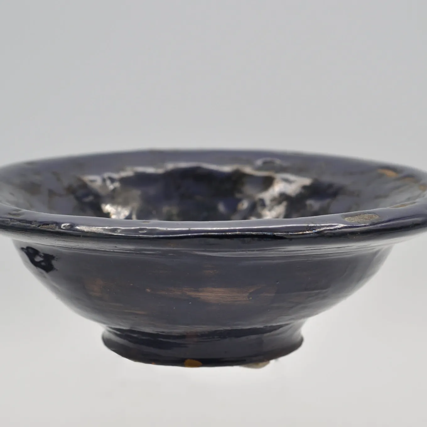 Centrotavola blu e nero