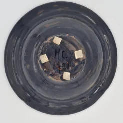 Centrotavola blu e nero