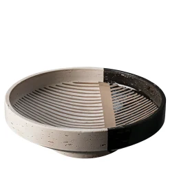 Centrotavola Bolo Bianco e Nero di Aldo Londi