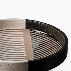 Centrotavola Bolo Bianco e Nero di Aldo Londi