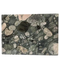 Centrotavola Convivio in Marmo Verde Marinace Lucido