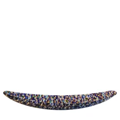 Centrotavola in vetro di Murano blu Gondola Sunshine di Andrea Orso