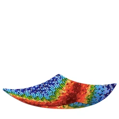 Centrotavola in vetro di Murano Rombo Impression di Andrea Orso