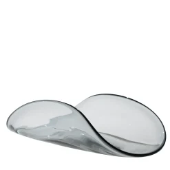 Centrotavola Laguna Stua in acciaio grigio