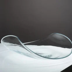 Centrotavola Laguna Stua in acciaio grigio