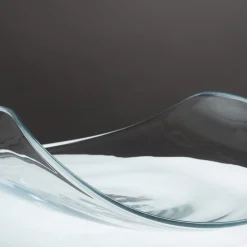 Centrotavola Laguna Stua in acciaio grigio