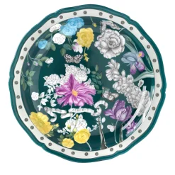 Centrotavola verde del giardino dell'iris