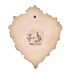 Ceramica decorativa Devotion Small White Gold