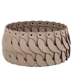 Cestino Alicante piccolo rotondo Taupe
