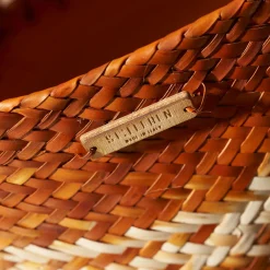 Cestino con sfumature arancioni