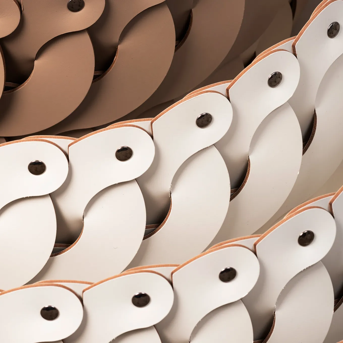 Cestino crema rotondo Alicante