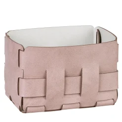 Cestino Mini Bottega Ash Rose/Oyster di Ekaterina Borovkova