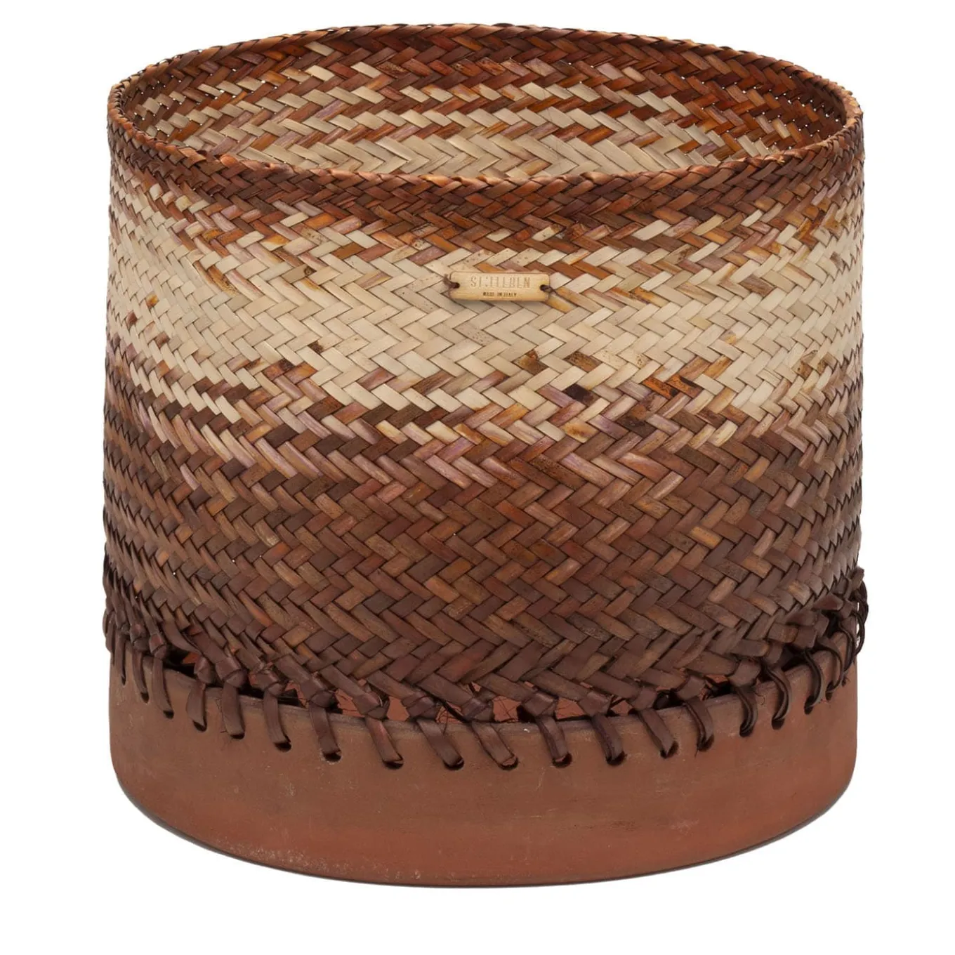 Cestino per le sfumature di marrone