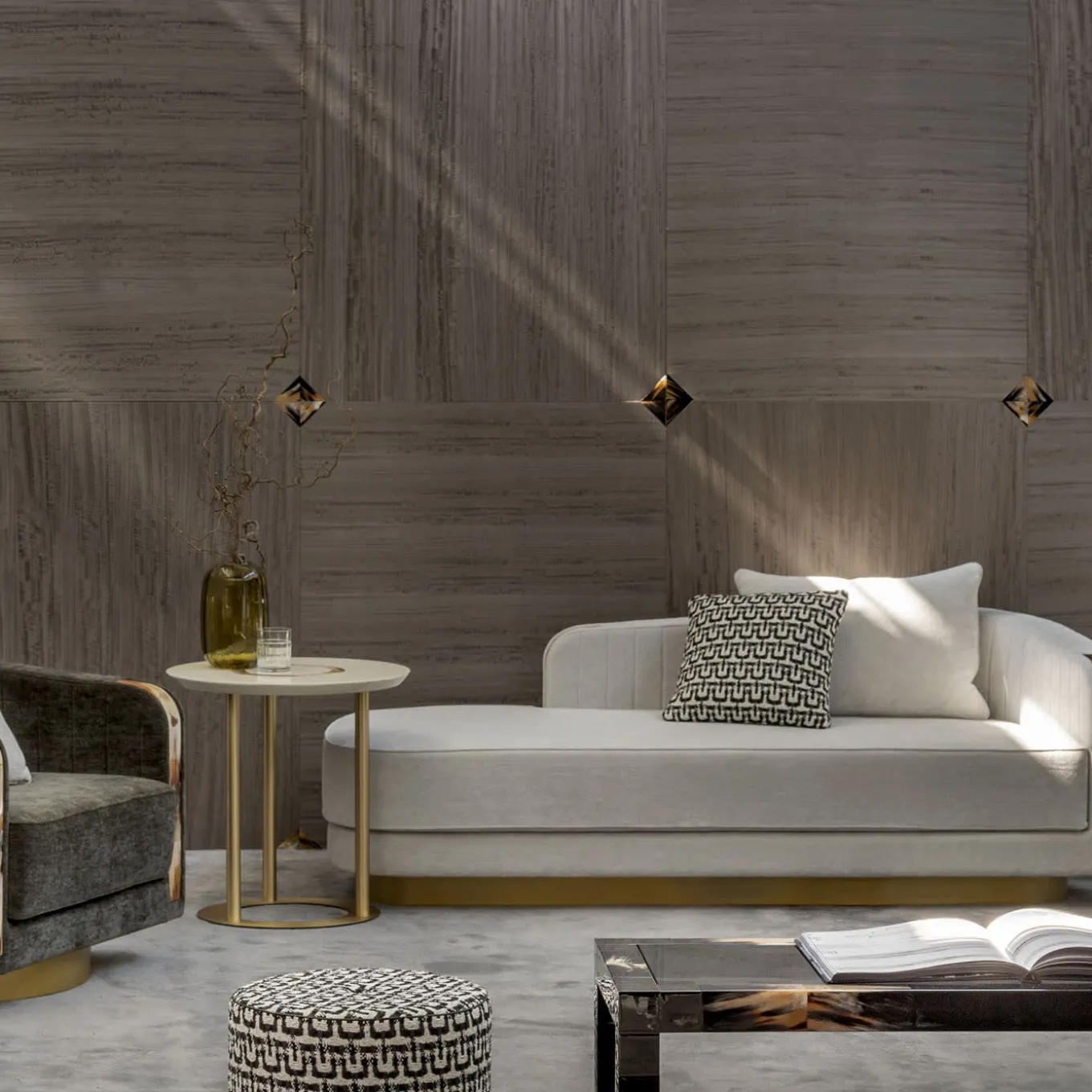 Chaise longue Afrodite di Filippo Dini