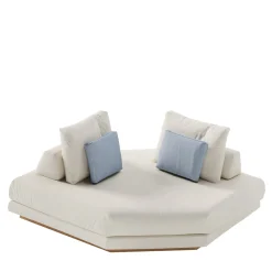 Chaise longue angolare Embrace di Luigi Martinelli