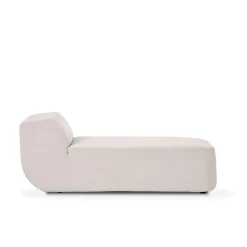 Chaise longue Kids Nuda bianca di Simone Micheli