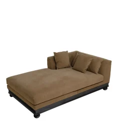 Chaise longue Paris Extra Brown