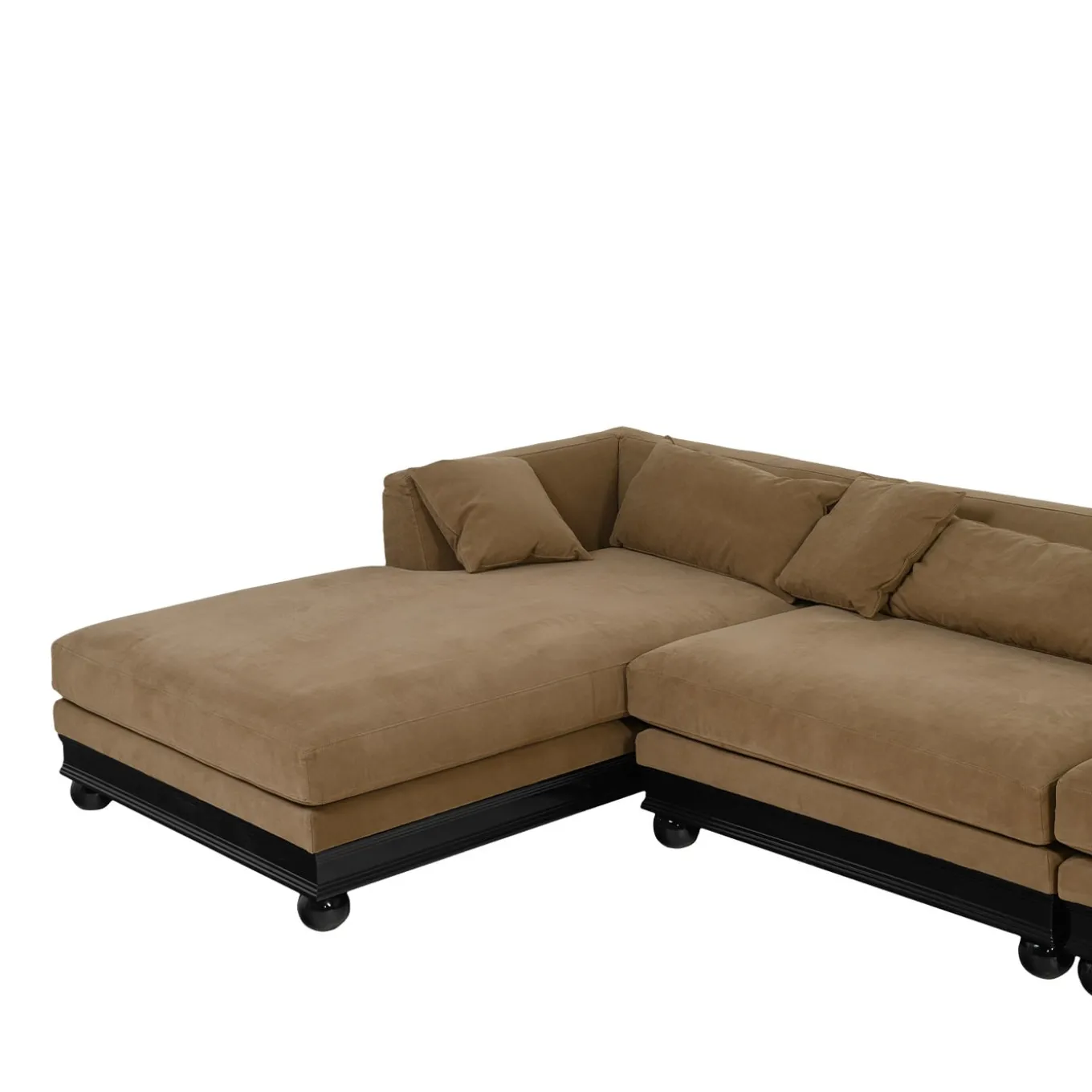 Chaise longue Paris Extra Brown