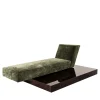 Chaise Longue Verde "Sovrana" di Storagemilano