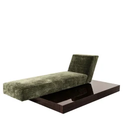 Chaise Longue Verde "Sovrana" di Storagemilano