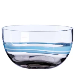 Ciotola a righe a base ovale Le Diverse di Carlo Moretti