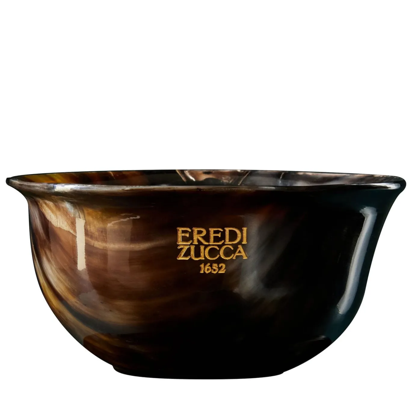 Ciotola da barba in corno di bue