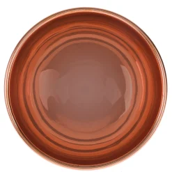 Ciotola in rame con rane d'argento