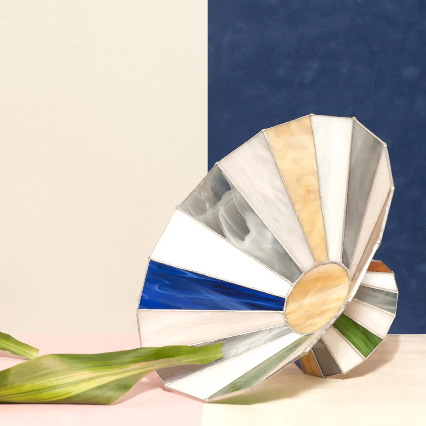 Ciotola in vetro colorato Caleido