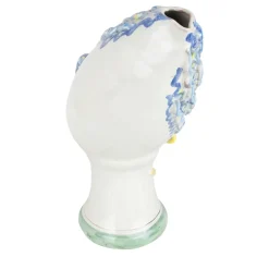 Ciotola per versare la testa dai capelli blu