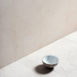 Ciotola Rotonda in Marmo Bicolore