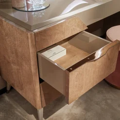 Claire Scrivania in legno grigio chiaro