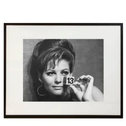 Claudia Cardinale Stampa con cornice di Keystone