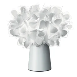 Clizia Mama Non Mama Lampada da tavolo bianca ricaricabile