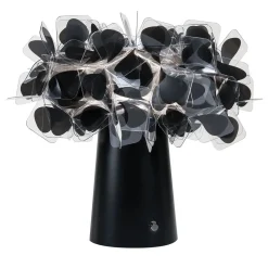 Clizia Mama Non Mama Lampada da tavolo ricaricabile nera