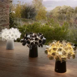 Clizia Mama Non Mama Lampada da tavolo ricaricabile nera