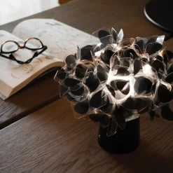 Clizia Mama Non Mama Lampada da tavolo ricaricabile nera