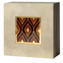 Cloissoné su pergamena Scatola n. 3