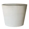 Colli Orientali Vaso a V in ceramica bianca