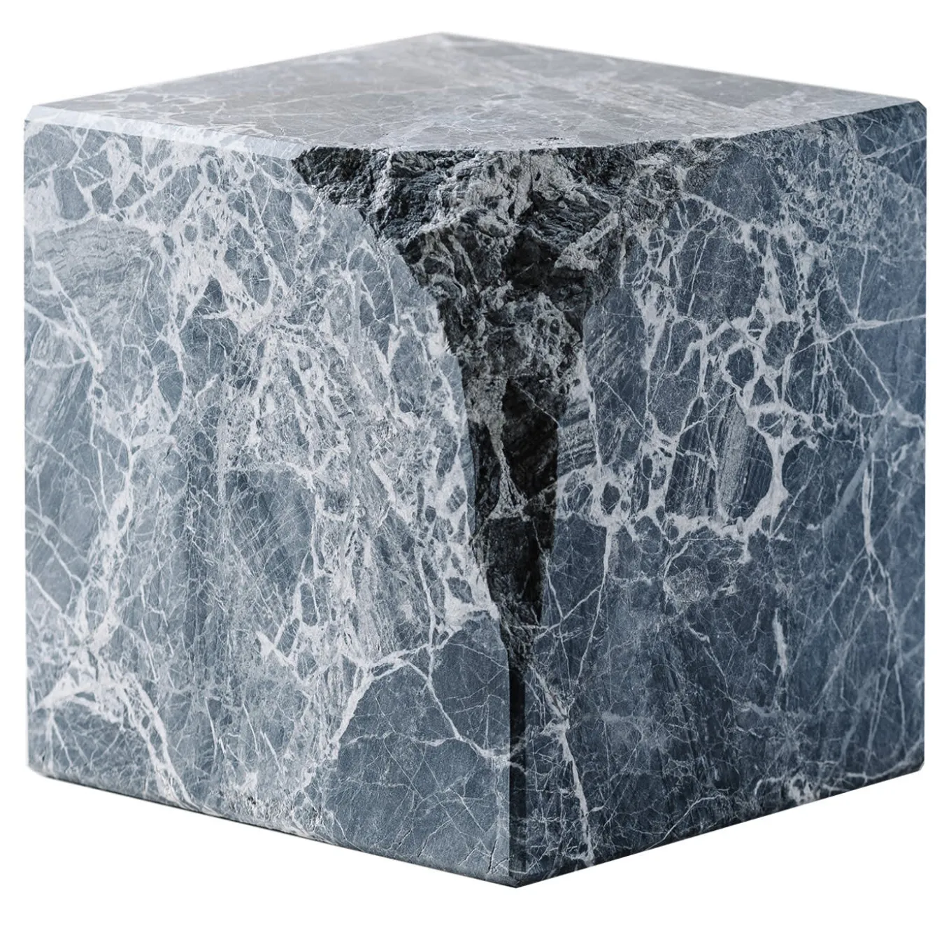 Colpo Da Maestro Scultura cubica scura di grandi dimensioni