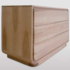 Comò asimmetrico in frassino