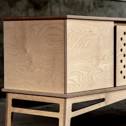 Comò in legno di betulla Betullica