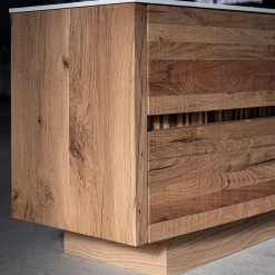 Comò in legno marrone Tartare