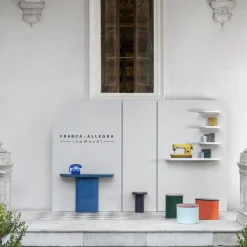 Comodino Centrino viola