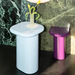 Comodino Centrino viola