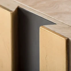 Comodino Diadema impiallacciato in radica di mirto