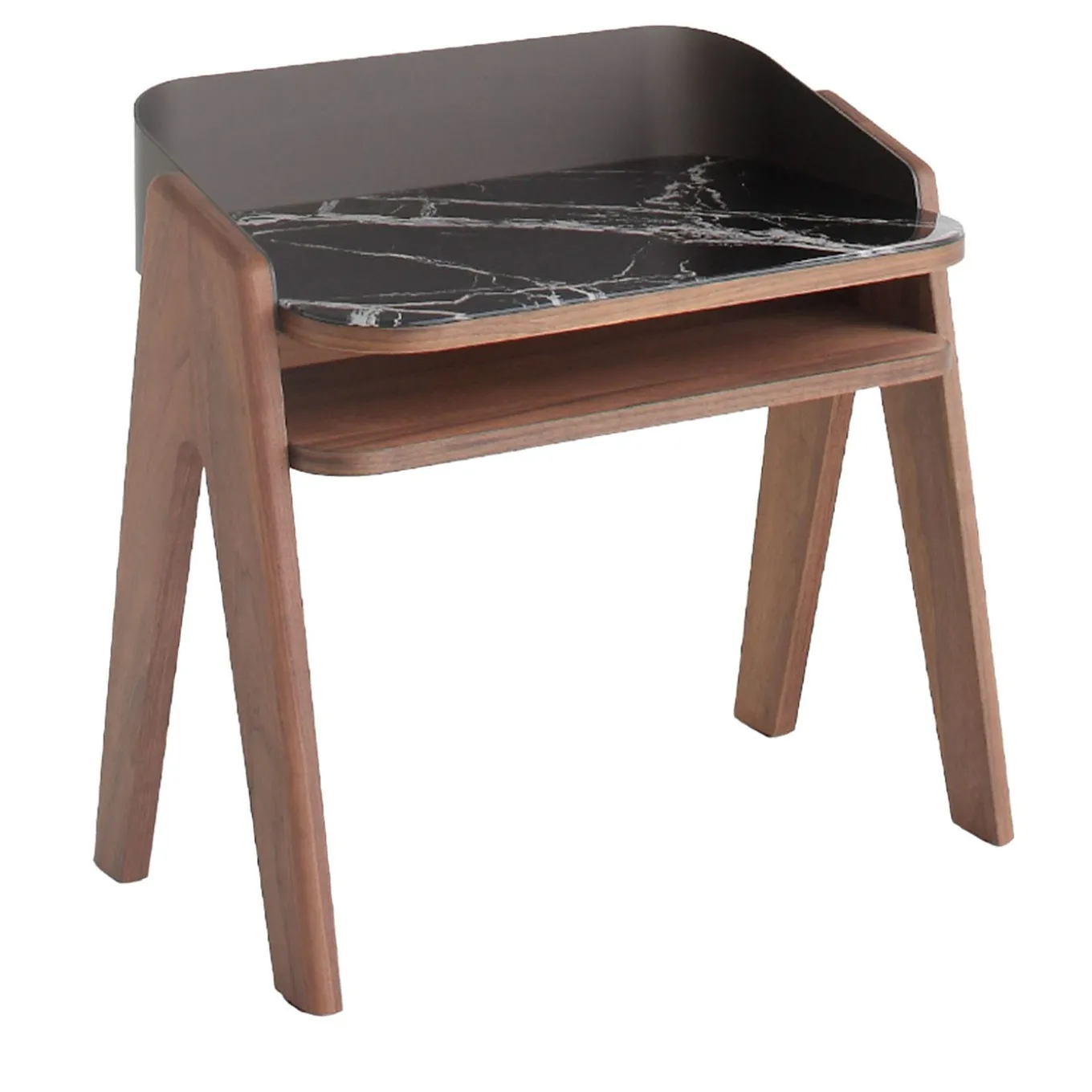 Comodino effetto marmo Bavero Breccia Imperiale